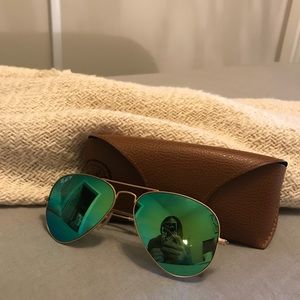 Polarized Mirrored Flash Lens Ray Bans